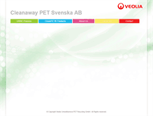Tablet Screenshot of cleanaway.se